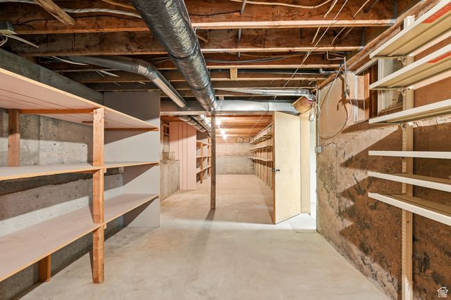 View of unfinished basement | Image 35