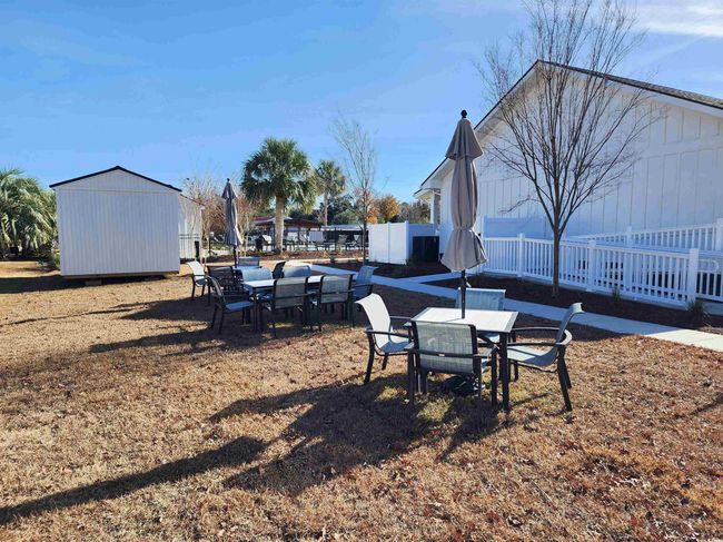 View of yard with a shed | Image 30