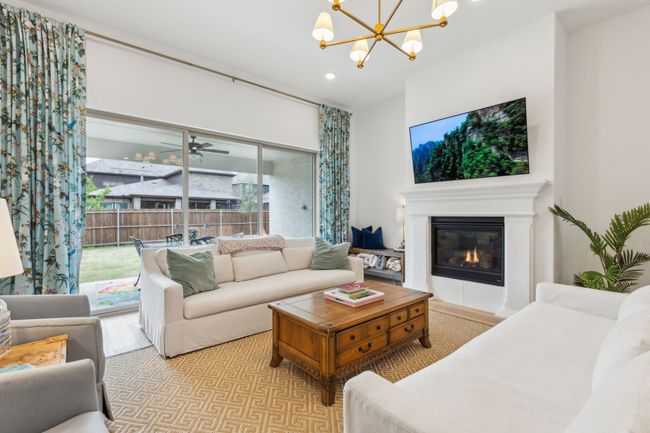 Upgraded fireplace with gas log inserts, so cozy and inviting | Image 4