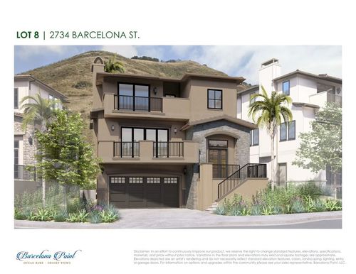2734 Barcelona, Pismo Beach, CA, 93449-3343 | Card Image