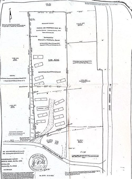 1306 W Haleys Creek Rd, CENTERVILLE, TN, 37033-1086 | Card Image