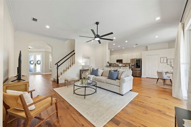Large family room in center of home. | Image 29