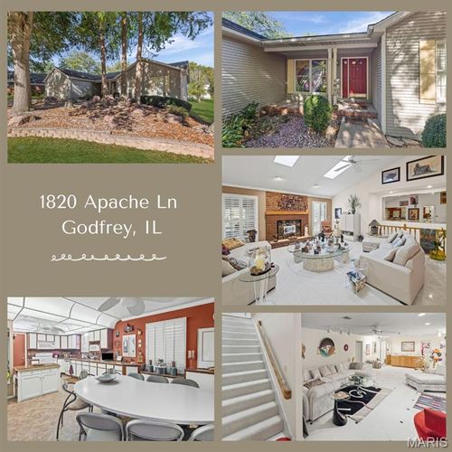 1820 Apache Ln, Godfrey, IL, 62035-1503 | Card Image