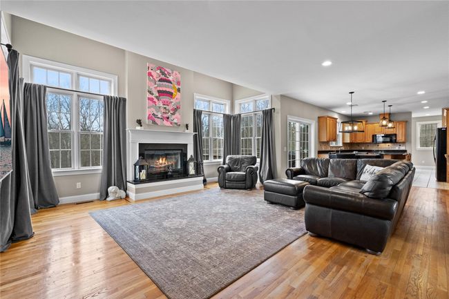 Open Kitchen to Family Room with Fireplace | Image 10