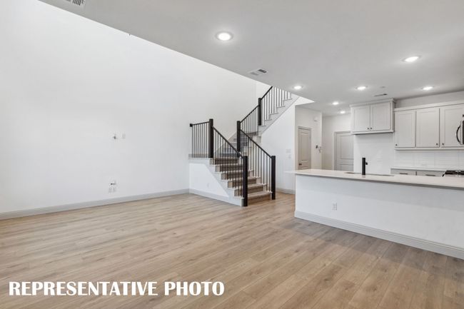 Open metal railing on your new staircase continues the open and airy felling upstairs. REPRESENTATIVE PHOTO | Image 4