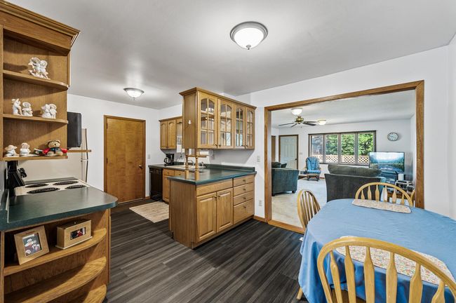 New Luxury Vinyl Flooring In The Kitchen and Dining Area | Image 5
