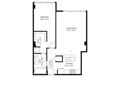 apt-602-700 W Van Buren St, Chicago, IL, 60607-3615 | Card Image