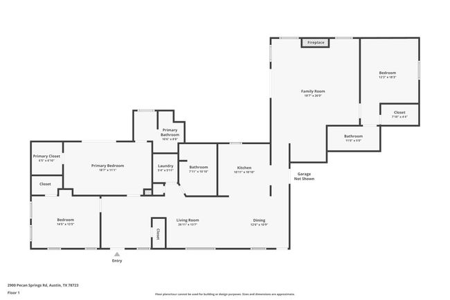 2900 Pecan Springs Rd, House other with 3 bedrooms, 3 bathrooms and null parking in Austin TX | Image 35