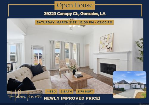 39223 Canopy Ct, Gonzales, LA, 70737 | Card Image