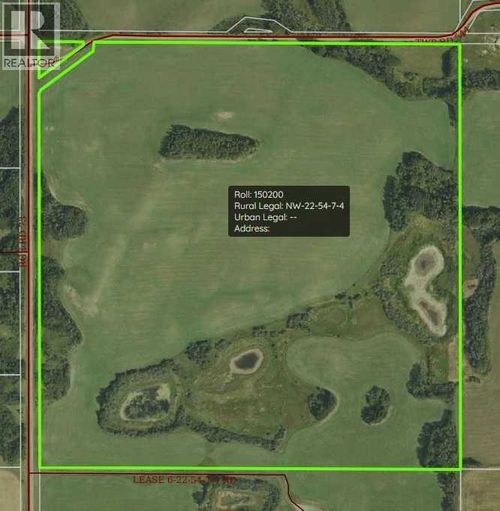 0 Nw-22-54-7-W4, Rural Two Hills No. 21, County Of, AB, T0B1C0 | Card Image