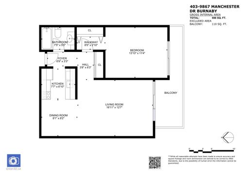 403-9867 Manchester Dr, Burnaby, BC, V3N4P6 | Card Image