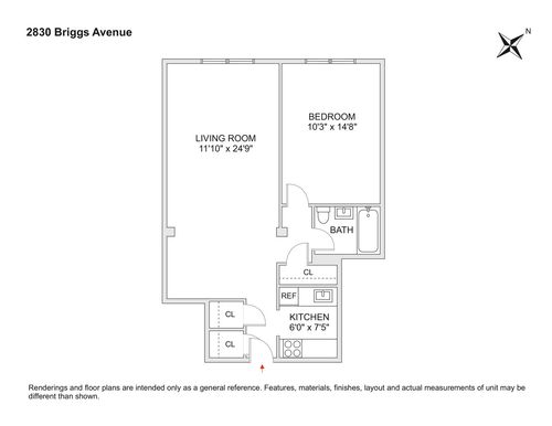 wia-2830 Briggs Ave, Bronx, NY, 10458-3327 | Card Image