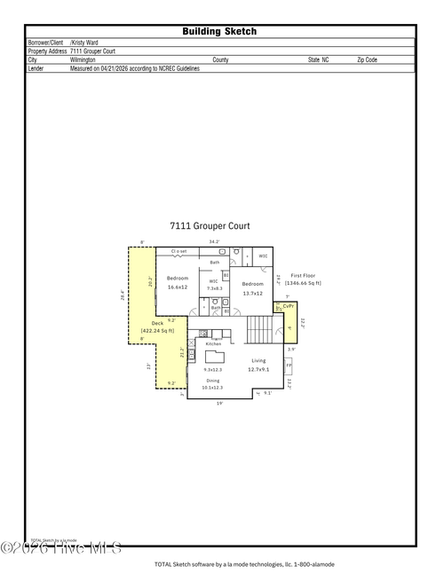 7111 Grouper Ct, Wilmington, NC, 28409-5004 | Card Image