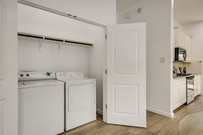 The Utility Closet has room for a regular-sized washer and dryer. Close the door and no one will ever know you are doing laundry. | Image 10