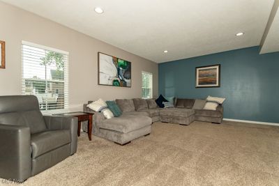 View of carpeted living room | Image 2