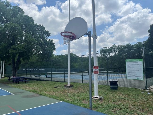View of community basketball court and tennis court | Image 27