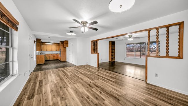 Family room looking towards dining area and kitchen | Image 12