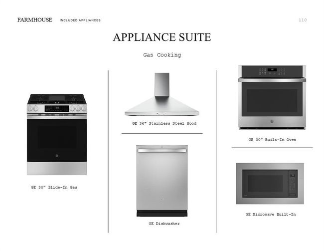 Farmhouse Look Palette 3: Appliance Selection Sheet (*Artist rendering used for illustration purposes only.) | Image 26