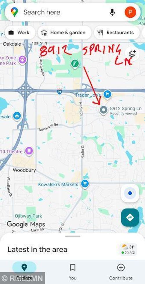 8912 Spring Ln, Woodbury, MN, 55125-4855 | Card Image