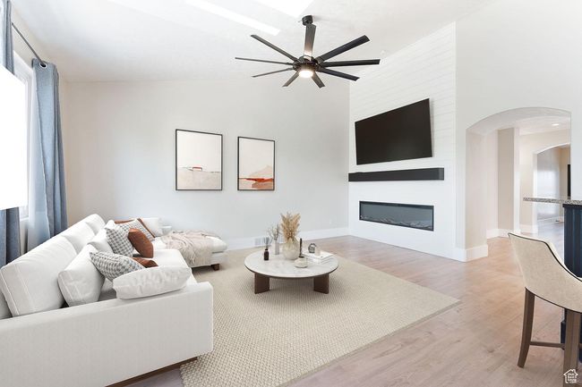 Virtually Staged great room | Image 8