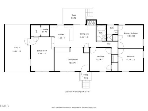 203 Nash Ave, Franklinton, NC, 27525-1555 | Card Image