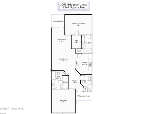1069 Bridgeport Way, Leland, NC, 28451-4154 | Card Image