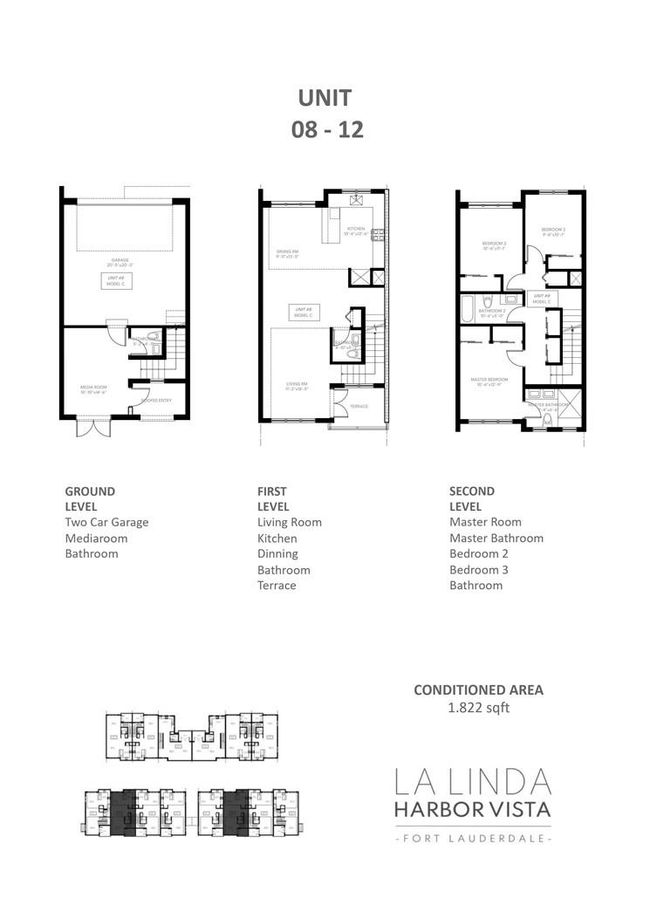 8 - 854 Se 12th Ct, Townhouse with 3 bedrooms, 2 bathrooms and null parking in Fort Lauderdale FL | Image 9