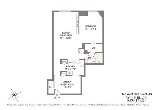4b-148 W 23rd St, New York, NY, 10011-2461 | Card Image