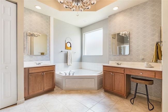 Spa like Master Bath with enchanting Chandler | Image 23