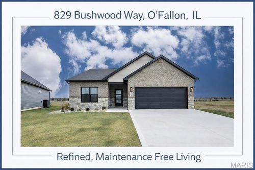 829 Bushwood Way, O Fallon, IL, 62269-4014 | Card Image