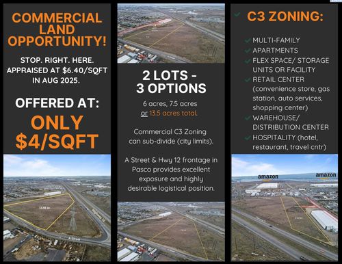 TBD (6ac) E A Street, Pasco, WA, 99301 | Card Image