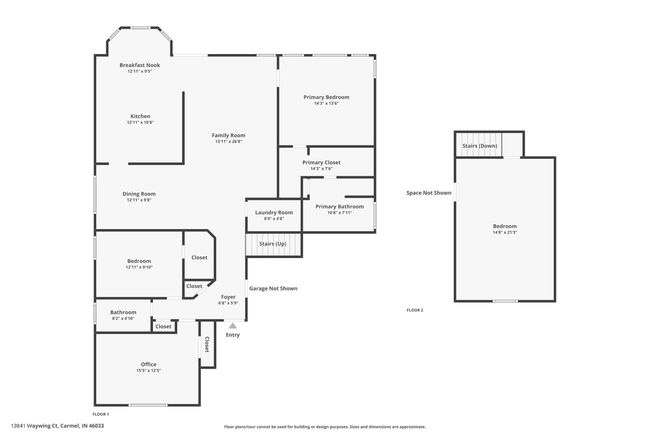 13841 Waywing Ct, House other with 4 bedrooms, 2 bathrooms and null parking in Carmel IN | Image 50