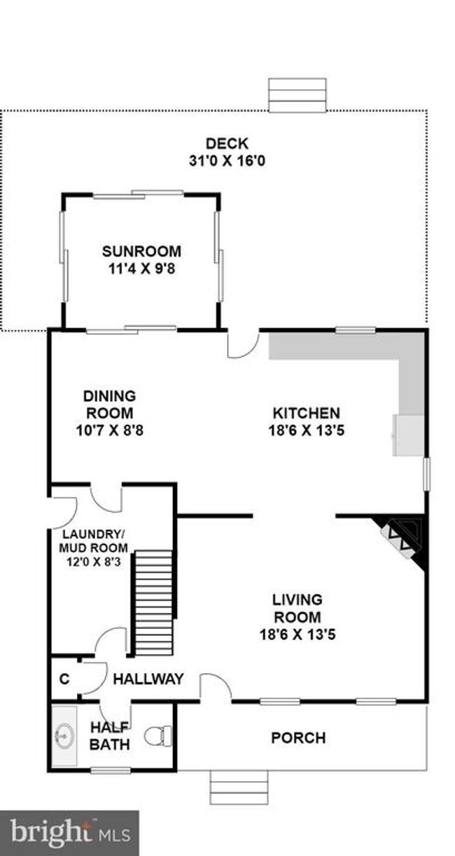 1203 Cove Dr, House other with 3 bedrooms, 3 bathrooms and null parking in CHURCHTON MD | Image 48