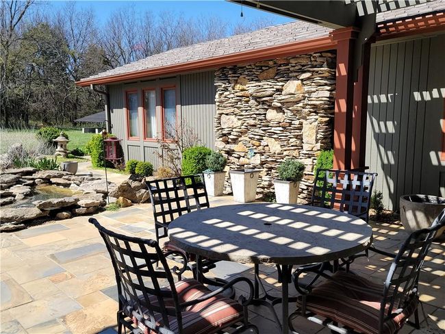View of patio / terrace with outdoor dining space | Image 61