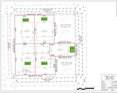 TBD Lot 5 Se 3rd Street, Cooper, TX, 75432 | Card Image