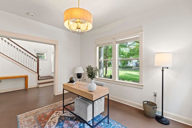 Flex space with stained concrete floors. | Image 9