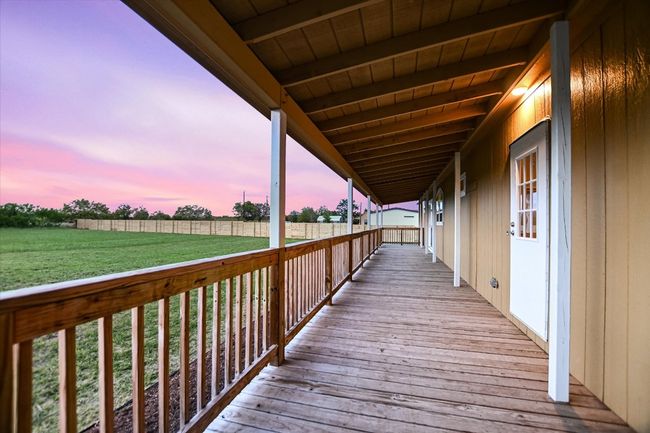 View of deck at dusk | Image 16