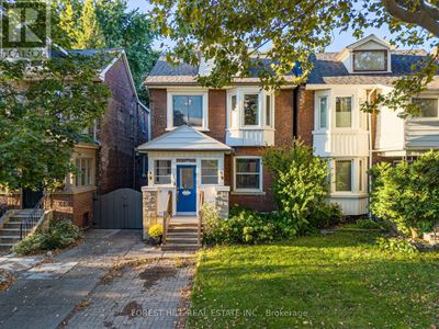 244 Strathmore Blvd, House other with 4 bedrooms, 2 bathrooms and 1 parking in Toronto ON | Image 1