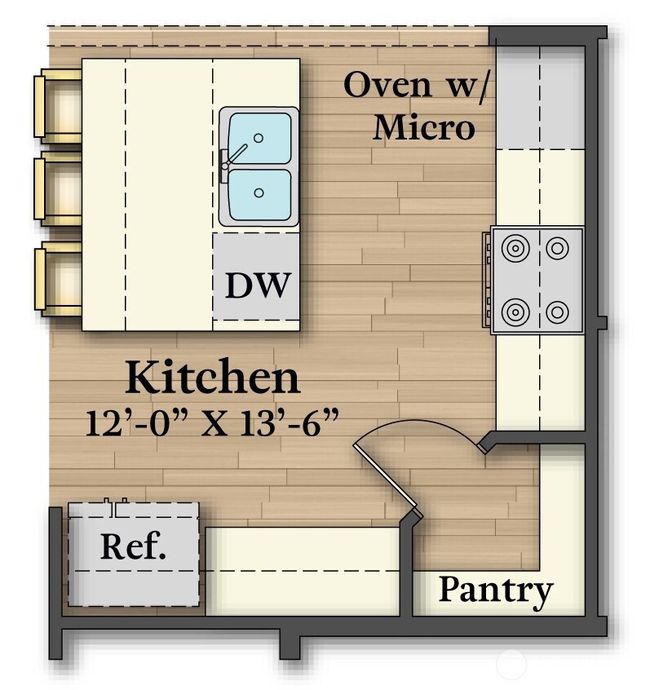 Kitchen option rendering | Image 5