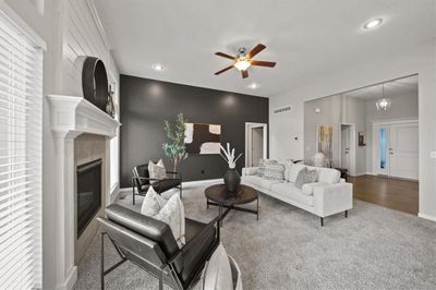 Spacious living room off of entry. | Image 3