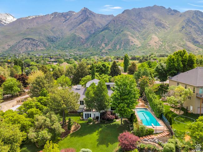 Aerial view featuring a mountain view | Image 106