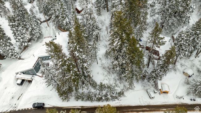 View of snowy aerial view | Image 5