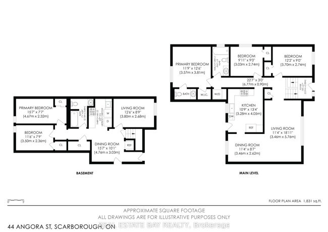 44 Angora St, House other with 5 bedrooms, 3 bathrooms and 2 parking in Scarborough ON | Image 39