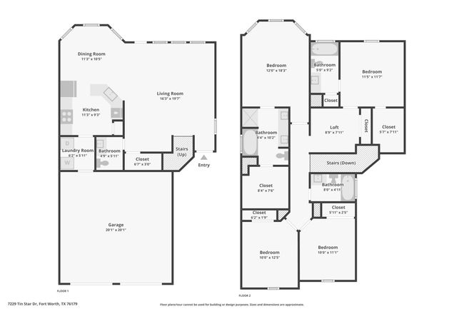 7229 Tin Star Dr, House other with 4 bedrooms, 4 bathrooms and null parking in Fort Worth TX | Image 35