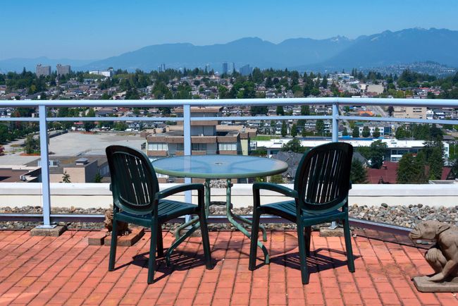 Balcony featuring a mountain view | Image 25