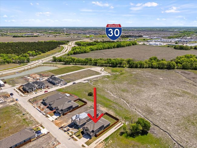 Drone / aerial view home in proximity to I-30 | Image 28