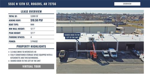 555 N 13th Street, Rogers, AR, 72756 | Card Image