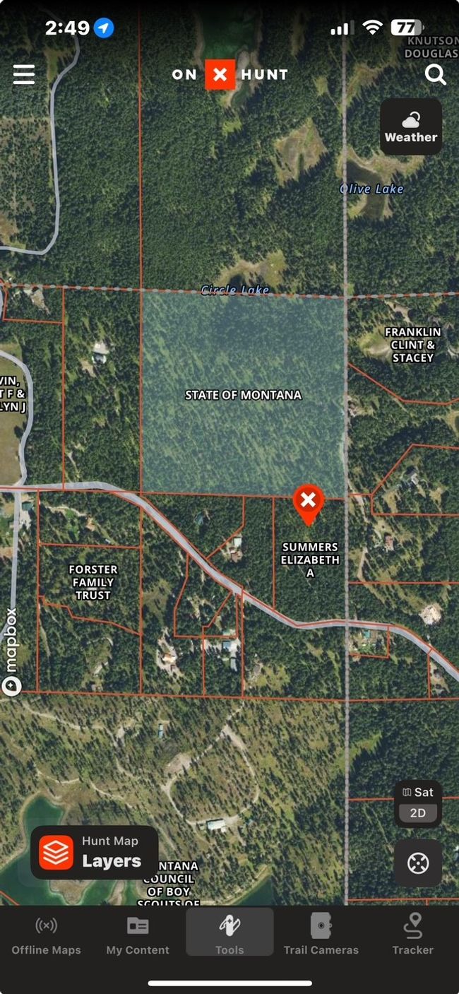 Map showing Subject Property and 40 acre State Land | Image 42