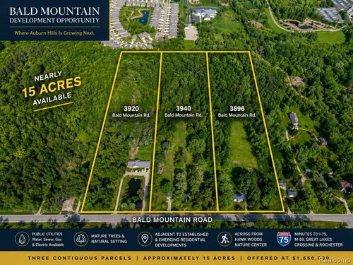 3896 3920 3940 Bald Mountain Road, Auburn Hills, MI, 48326 | Card Image