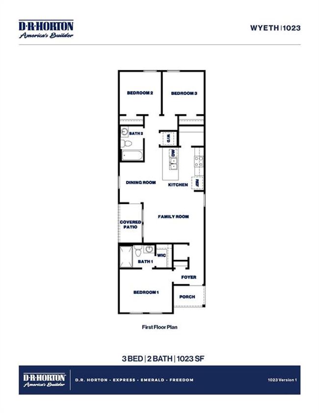 12363 Sword Point Ct, House other with 3 bedrooms, 2 bathrooms and null parking in Willis TX | Image 13